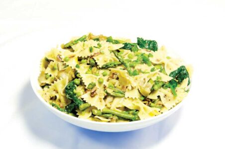 Bright Spring Day Asparagus Pasta Image